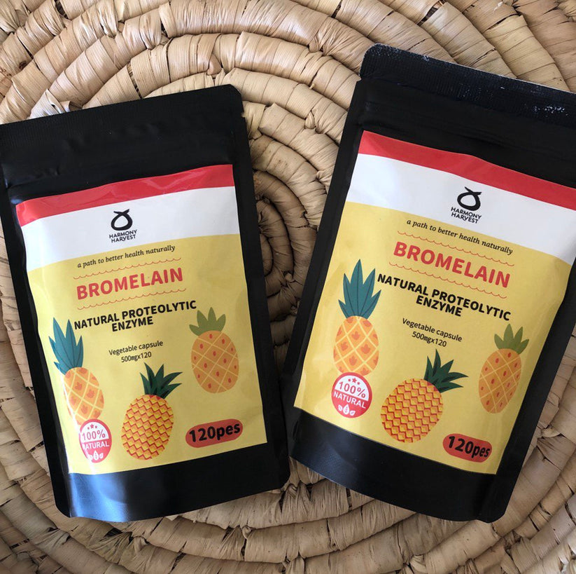Bromelain ブロメライン(パイナップル酵素) Harmony Harvest Wellness